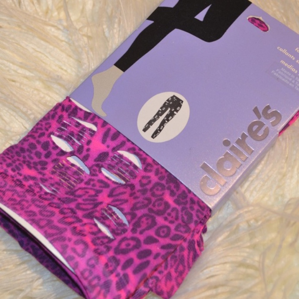 Leopard💓Pink Tights